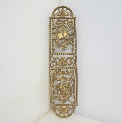 Victorian brass pierced finger - victorian,