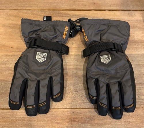 Hestra kids ski gloves - ,, grey