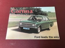 Ford Cortina mk11 post card