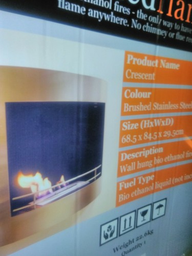 Naked flame cresent fire - fire, in