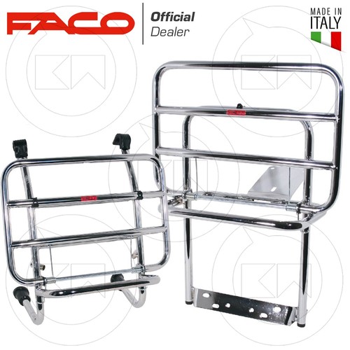 Chromed front rear - rear, luggage