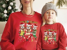 Christmas Sweatshirt Pembroke Welsh Corgi Dog Xmas Sweater Christmas Jumper