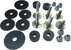 Kart flush seat fitting kit - flush,