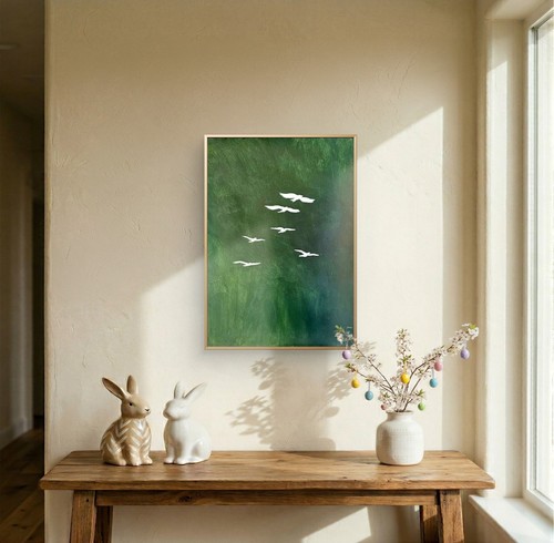 Imagineart vibrant green - vibrant, sky
