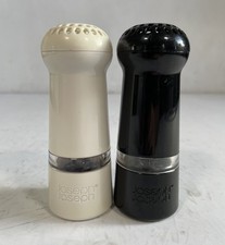 Joseph Joseph Salt & Pepper Mill Refillable Grinder Shaker White & Black