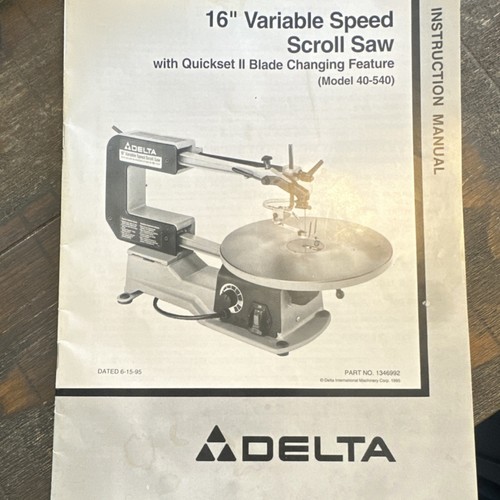 Delta variable speed - delta, 16"