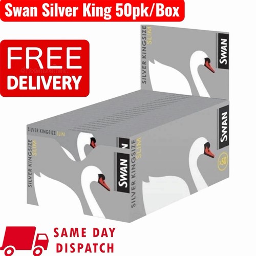 Swan silver kingsize slim - swan,