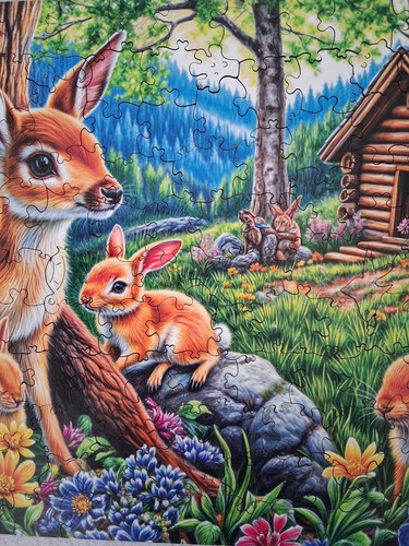 Wooden jigsaw puzzle - wooden,