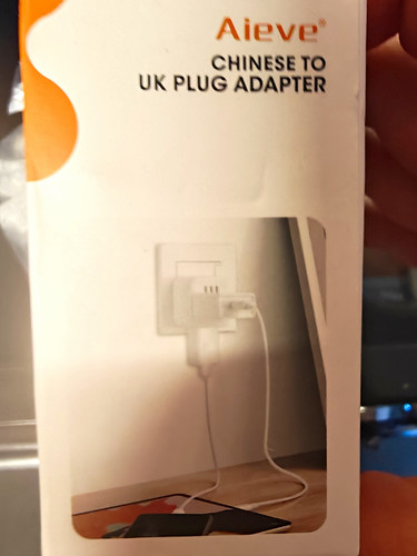 Aieve china plug adapter - china, uk