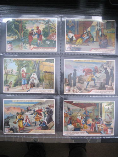 Liebig set cards s685 - set, 6