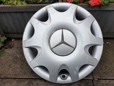 One Genuine Mercedes A Class W169 15" Wheel Trim Hub Cap x1