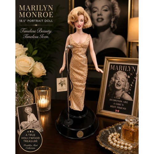 Franklin mint marilyn monroe - mint,