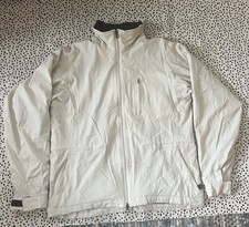 Vintage Nike Golf Storm Fit Cream Beige Jacket Large