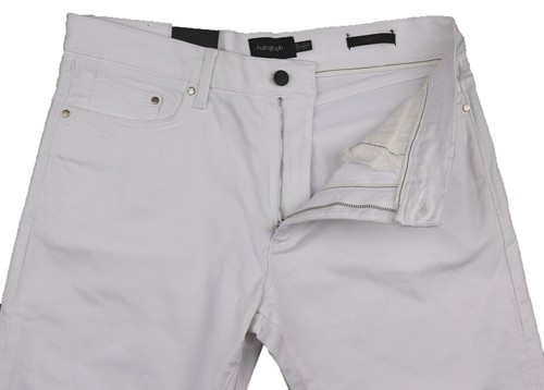 Straight leg jeans white - m&s,