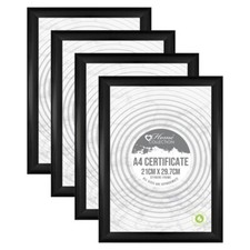 [Set of 4] A4 Black Photo