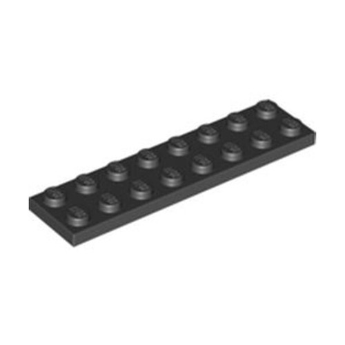 Lego brick part 10x - 10x, black