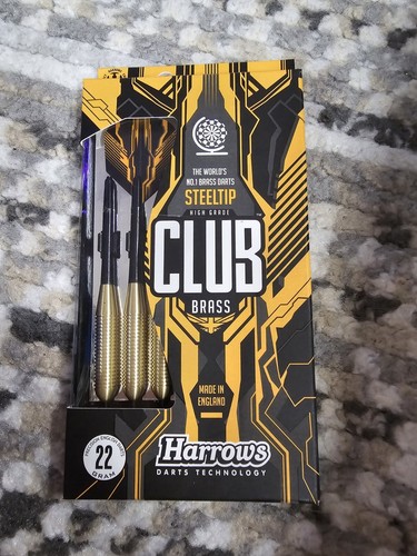 Harrows darts club - harrows, brass