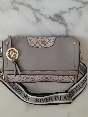 River island grey cross - river,