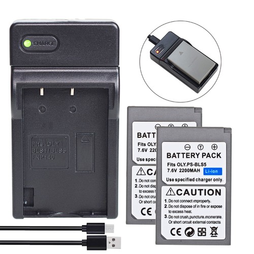 Bls battery charger for - 2x, +charger