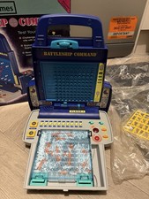 Vintage Vtech Battleship Command Electronic 4-in-1 Game - Working - 