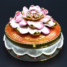 Joan Rivers Flower Jewelry Box