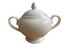 Whittard Of Chelsea White Porcelain Twin Handled Sugar Bowl, Please Read