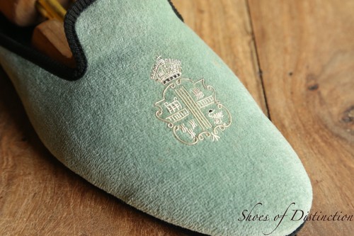 Gaziano girling green velvet - green,