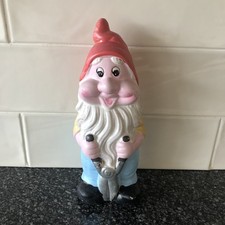 Garden Gnome Ceramic Figurine