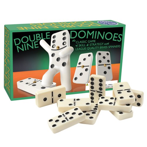 Double dominoes with - double, 9