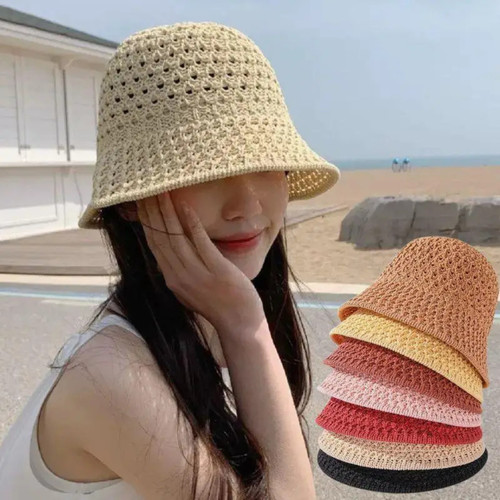 Ladies foldable sun cap beach - ladies,