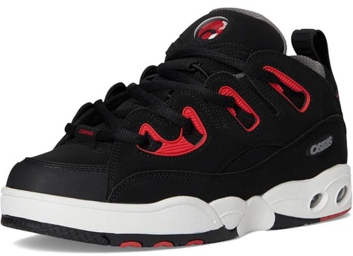 Osiris black charcoal red - e,