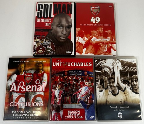 Arsenal dvd bundle rare - bundle,