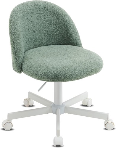 Vanity chair with shaped - chair,