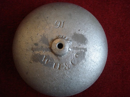 Antique diameter cast - 4, 1/16"