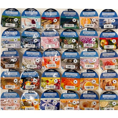 Yankee candle wax melt singles - yankee,