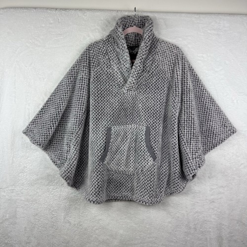 Laura ashley poncho - s/m, gray