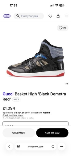Gucci basket high black - gucci,