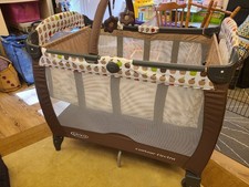 Graco Contour Electra And Bassinet Travel Cot