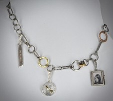 Bjorg necklace 1038 oxidised - bjorg,