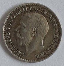 1922 King George V Silver 1 Penny Maundy Coin In Quite Nice Condition.