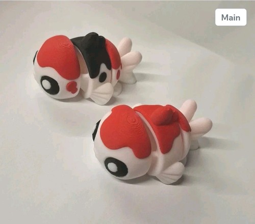 Koi jiggly showa kohaku - jiggly,