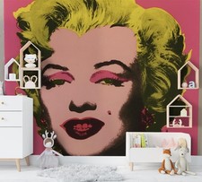 3D Graffiti Marilyn Monroe Self-adhesive Removeable Wallpaper Wall Mural