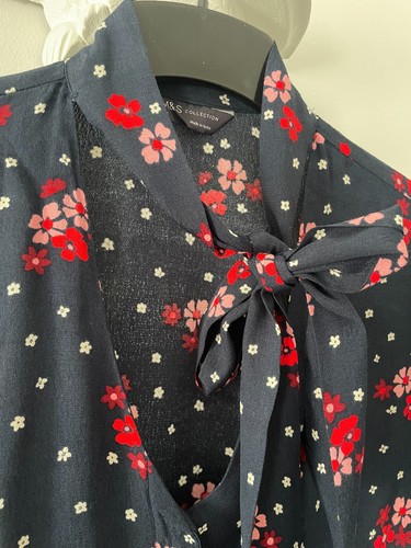 Dark blue floral - dark,