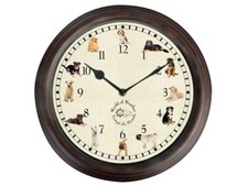 Wall Dog Sounds Clock (Indoor