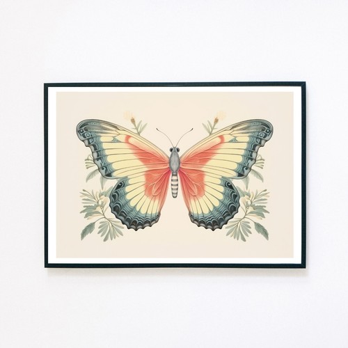 Butterfly flowers graphic - flowers,