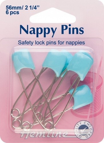Hemline safety nappy - safety, pins