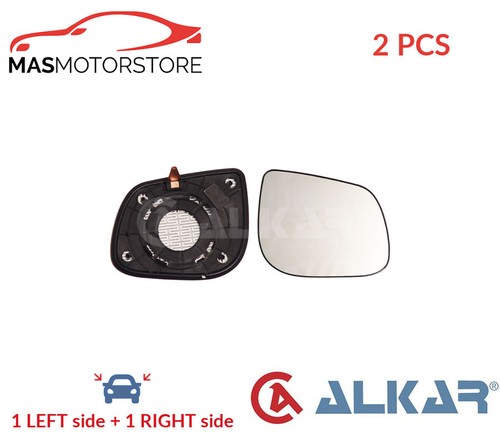Rear view mirror glass - mirror, pair