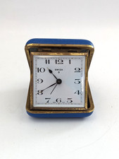 Vintage Swiza 8 Day Travel Clock - Untested - A126 W981