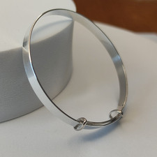 925 Sterling Silver Plain Baby