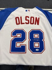 Matt Olson Signed Authentic